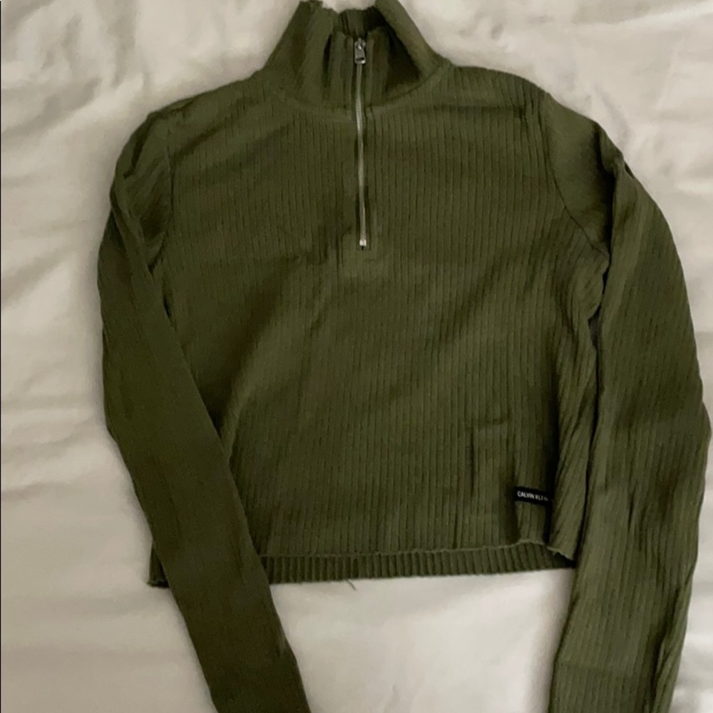 Calvin Klein crop long sleeve